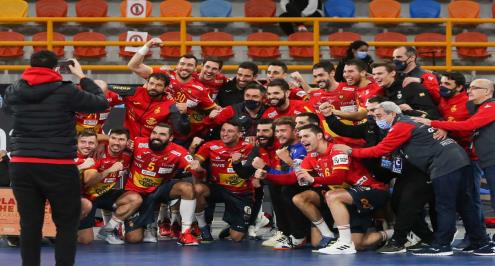 إسبانيا تتأهل للمربع الذهبي بمونديال اليد بعد الفوز على النرويج